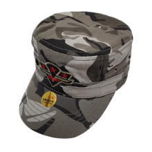 Камуфляжная хлопковая военная шапка